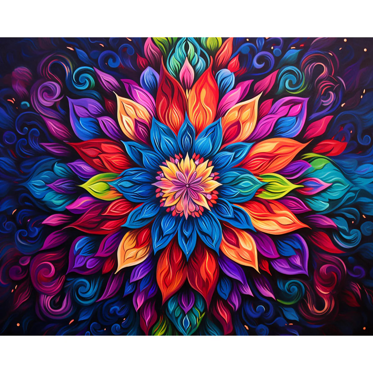 Floral Essence: Abstract Flower Painting 🌸🎨