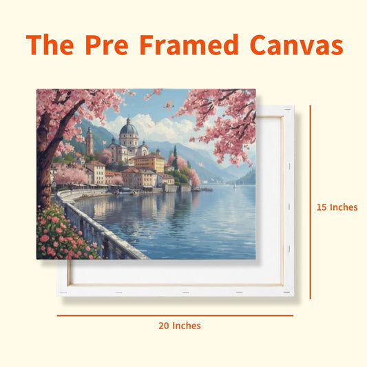 PCN 21(F) Springtime by the Lake ✨❤️ Frame