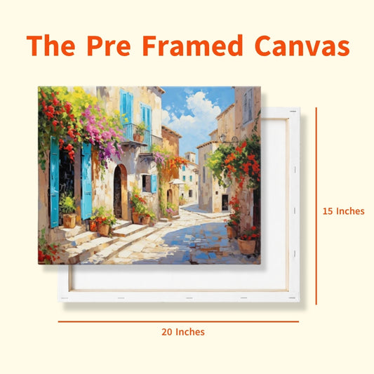 PCN 14(F) Serenity in Nature: Landscape Masterpiece 🌄🎨 Frame