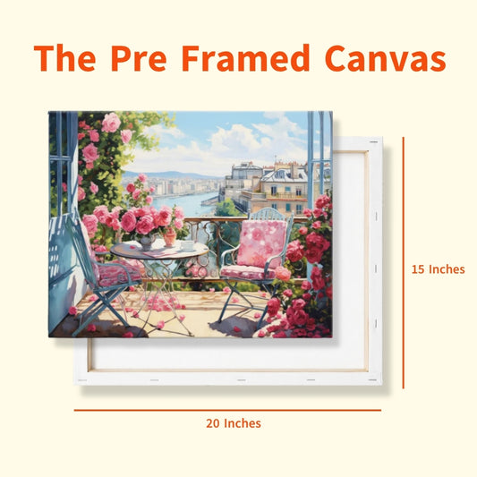 PCN 19(F) Blush Bloom 🌸🎨 Frame