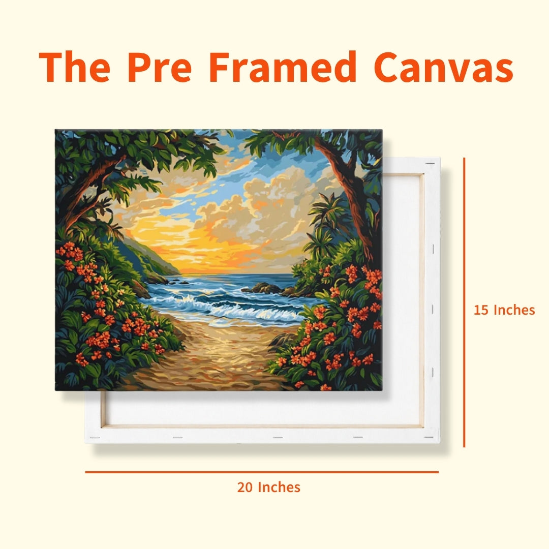 PCN 18(F) Ocean Serenity 🌊🎨 Frame