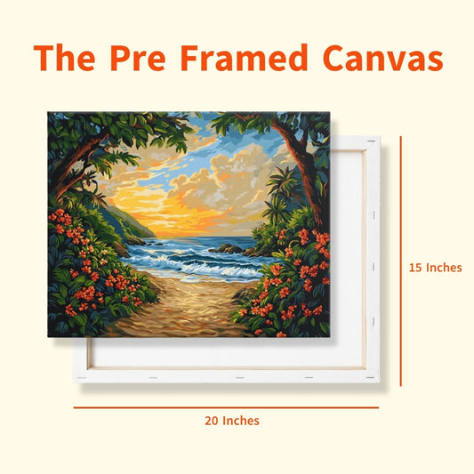PCN 18(F) Ocean Serenity 🌊🎨 Frame