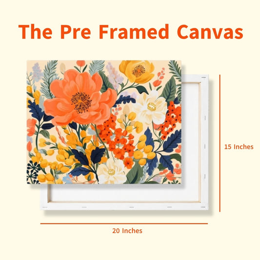 PCN 23(F) : Soft Morning Florals 🌻 Frame
