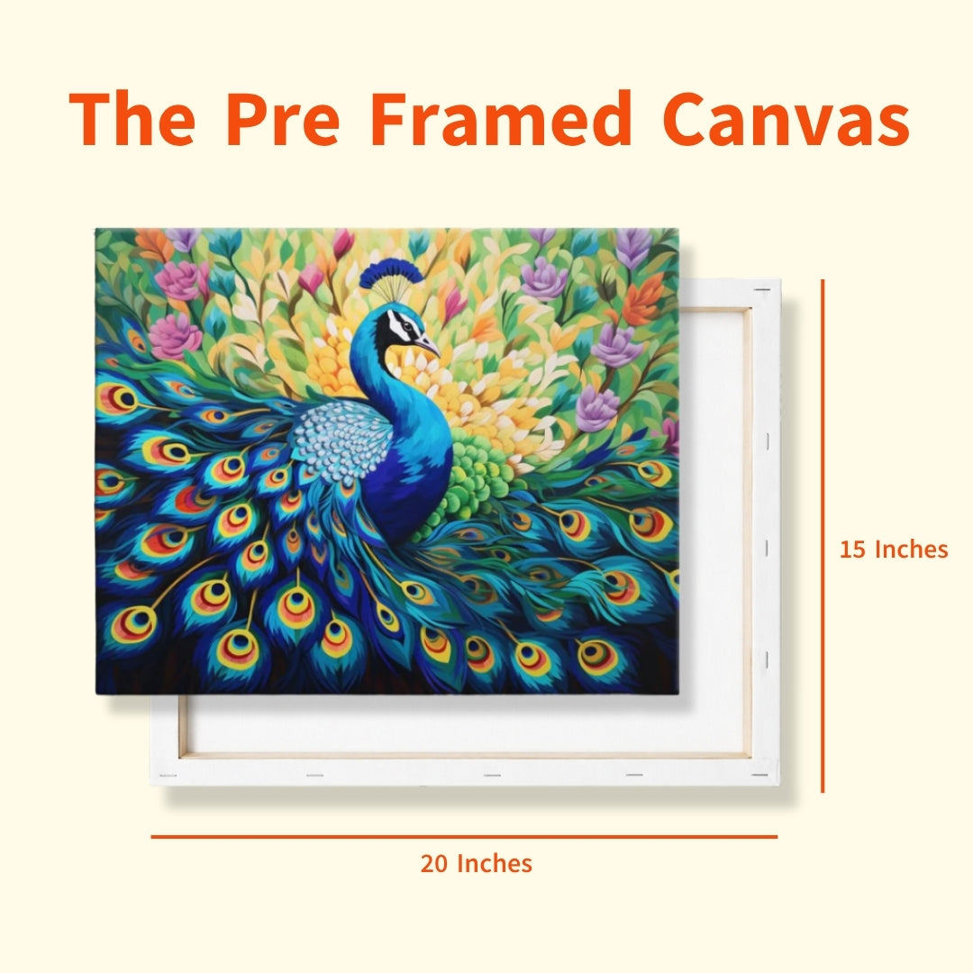 PCN 27(F) Neelmayur Bloom 🦚✨ Frame