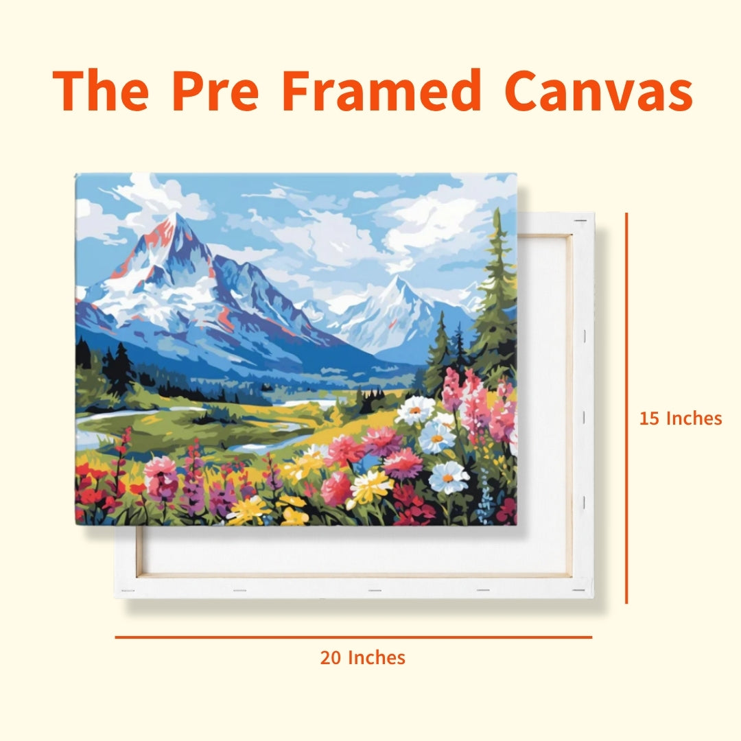 PCN 32(F) :Alpine Blossom Valley 🏔️🌸 Frame