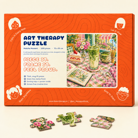 P1 : Matcha Moment 🍵 1000 Piece Jigsaw Puzzle 🧩