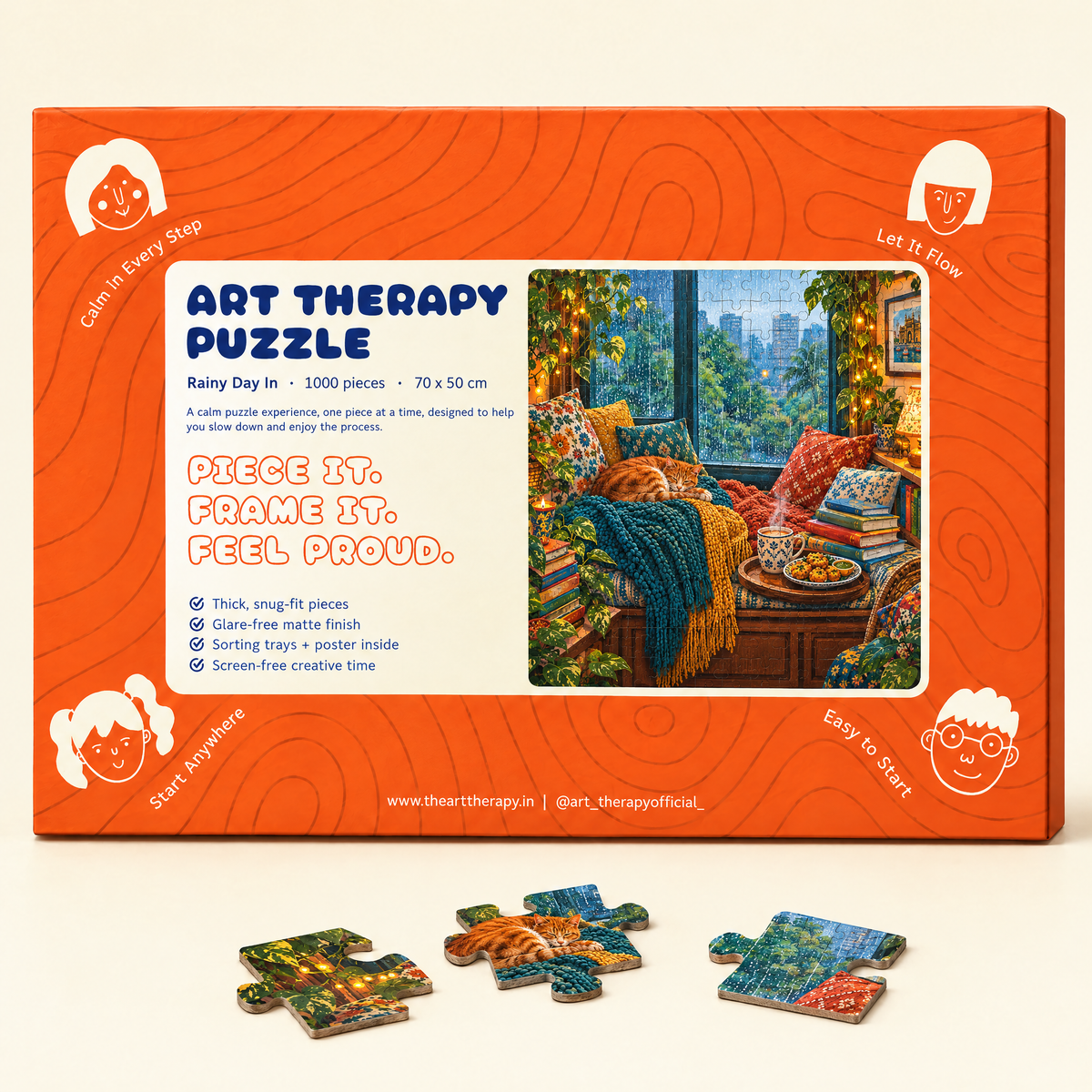 P2 : Rainy Day In 🌧️ 1000 Piece Jigsaw Puzzle 🧩