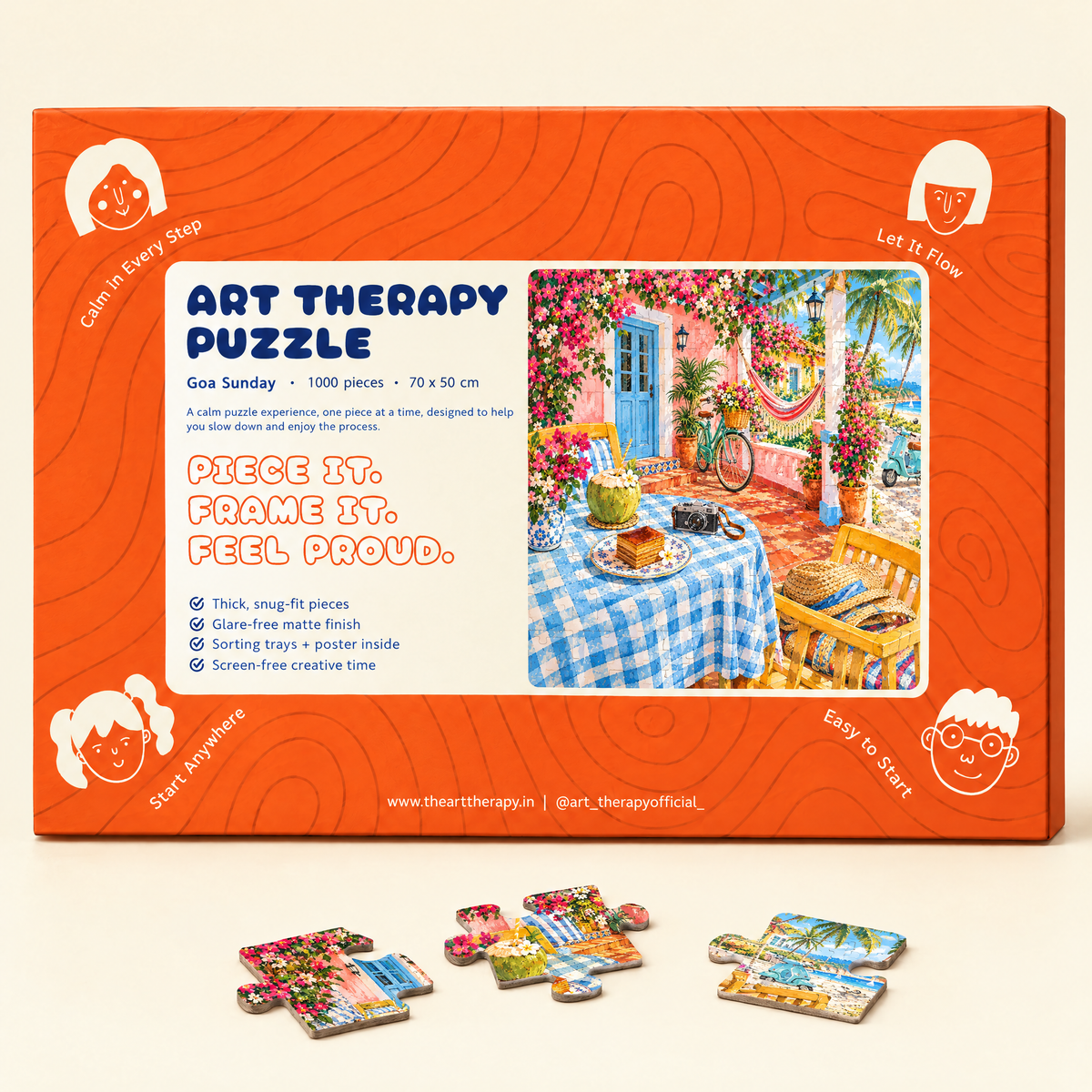 P10 : Goa Sunday 🌴 1000 Piece Jigsaw Puzzle 🧩