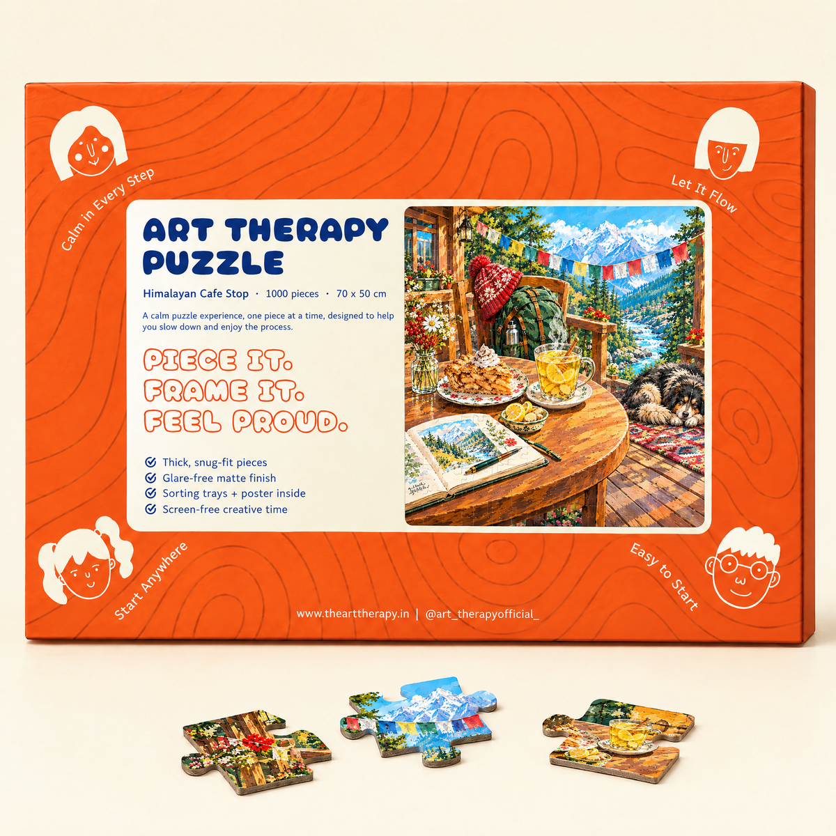 P9 : Himalayan Cafe Stop 🏔️ 1000 Piece Jigsaw Puzzle 🧩