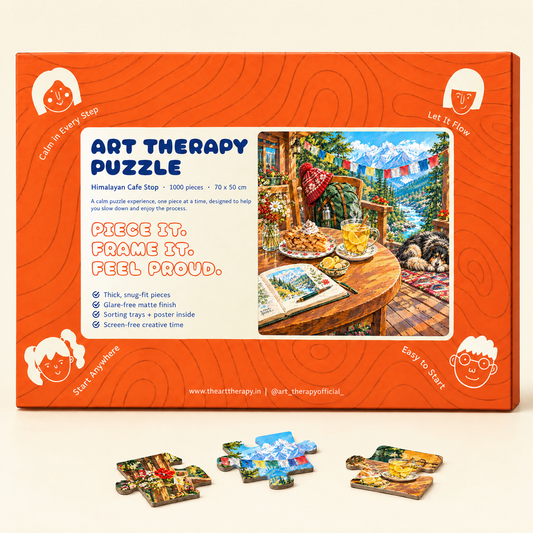 P9 : Himalayan Cafe Stop 🏔️ 1000 Piece Jigsaw Puzzle 🧩